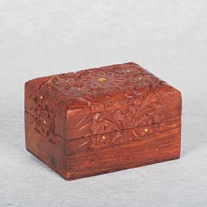 Kashmiri Square Wood Box 2
