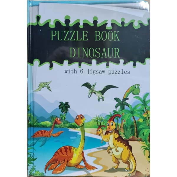 Kids Puzzle | Book | Dinosaur Jigsaw Puzzle Kids