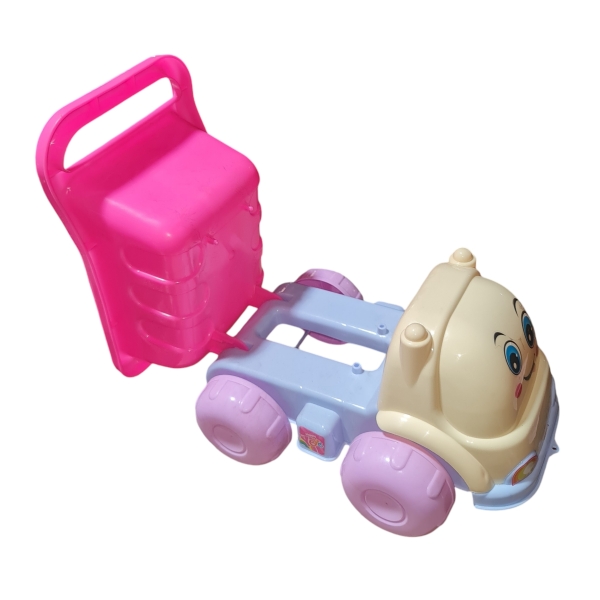 Truck Beach Play Set Pink Tipped Side