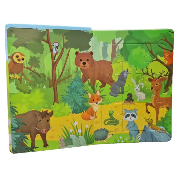 Zigzag Puzzle Forest Animal 1