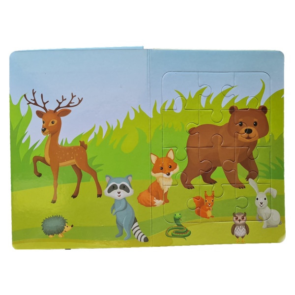 Zigzag Puzzle Forest Animal 3