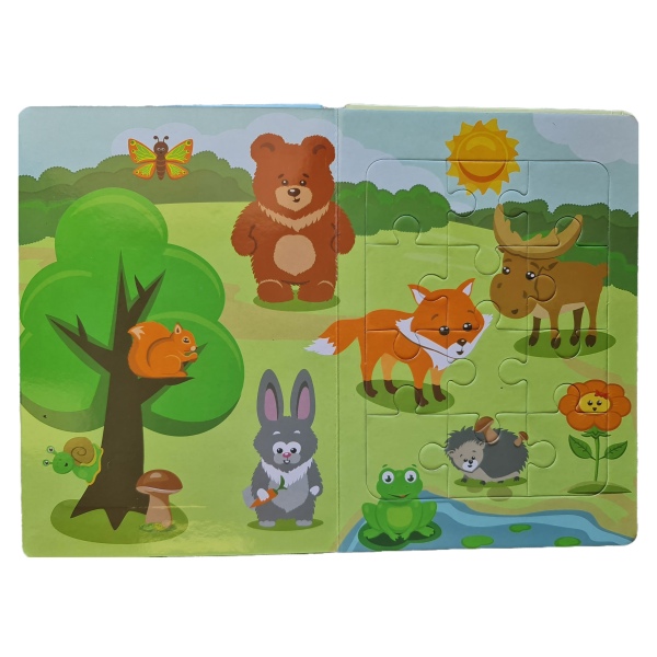 Zigzag Puzzle Forest Animal 4
