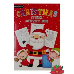 Xmas Activity Book with Stickers
