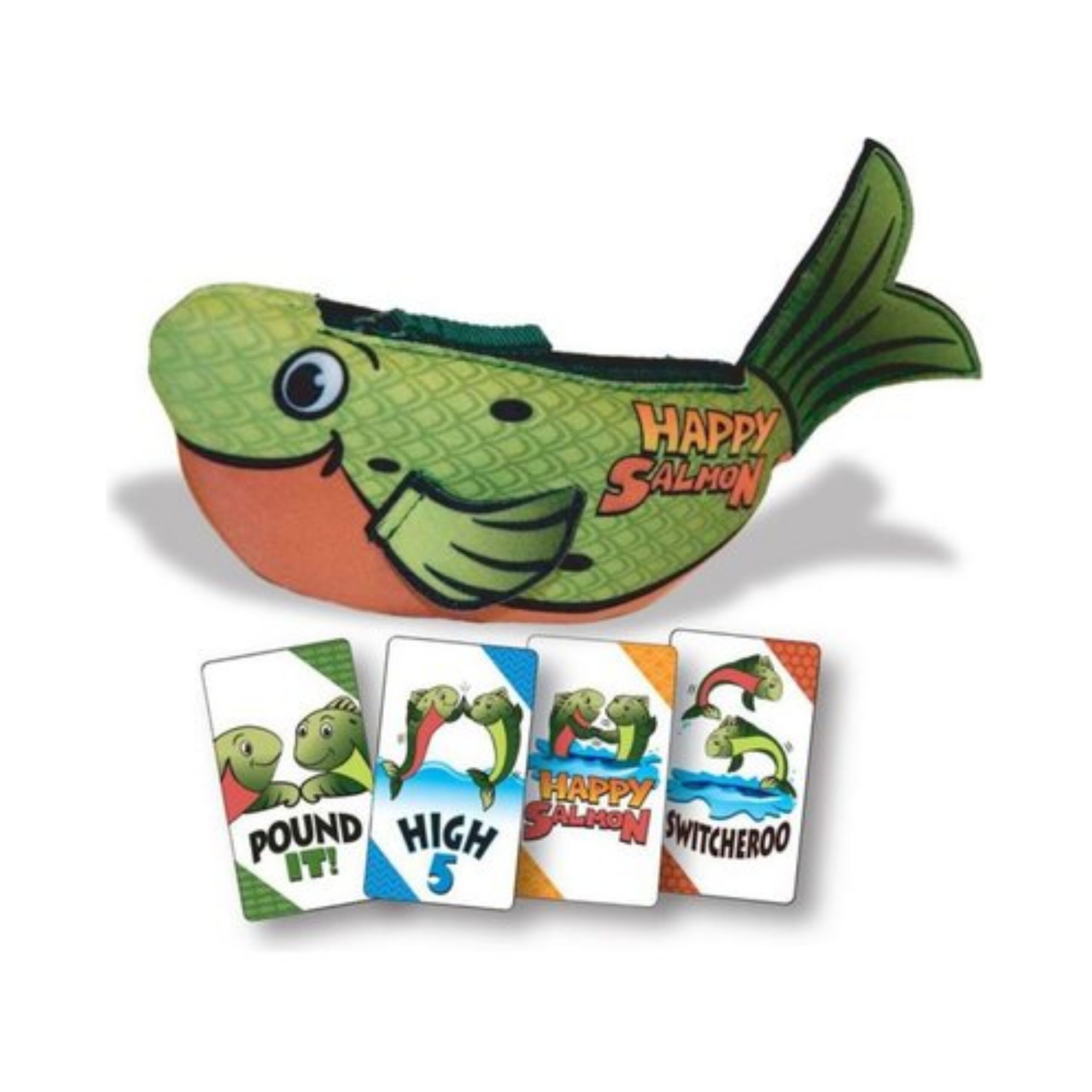 Happy Salmon Green Fish Card Game 2