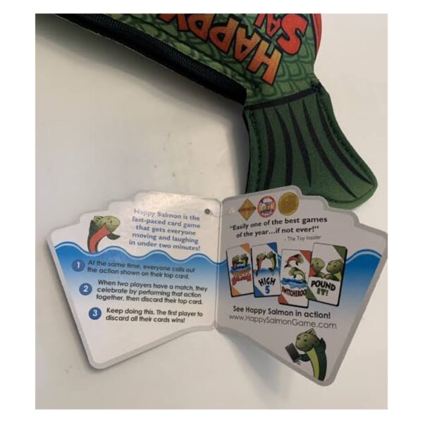 Happy Salmon Green Fish Card Game 2