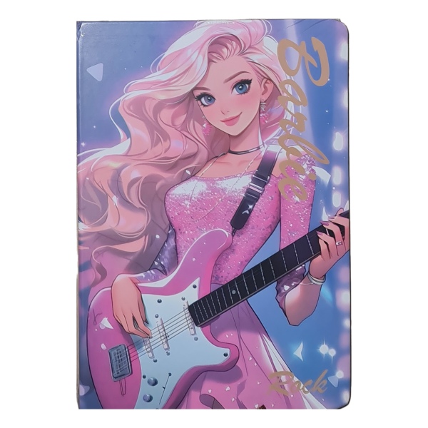 Notebook A5 Barbie Black White Pink Notebook