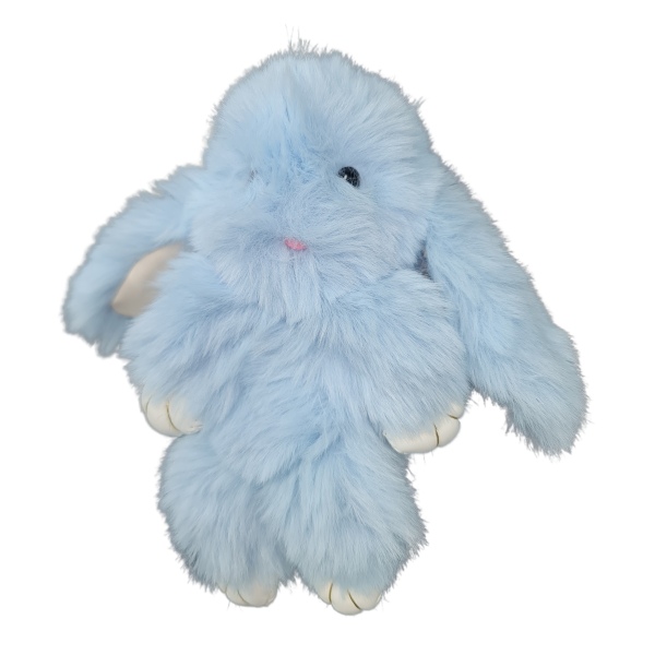 Bunny Keyring Blue Left