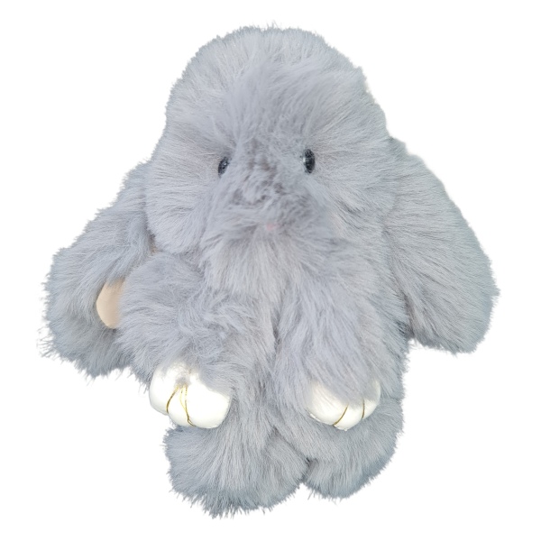 Bunny Keyring Grey Front