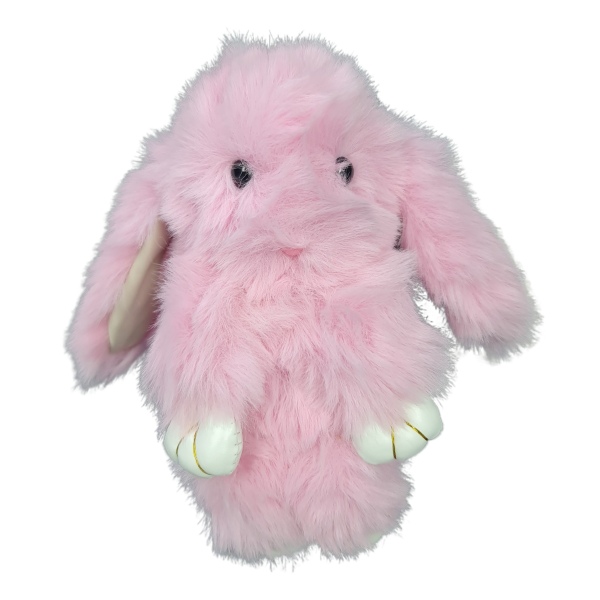 Bunny Keyring Pink Rabbit Keyring Pink