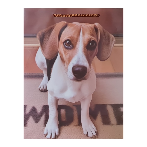 Dog Printed Paper Gift Bag Gift bag