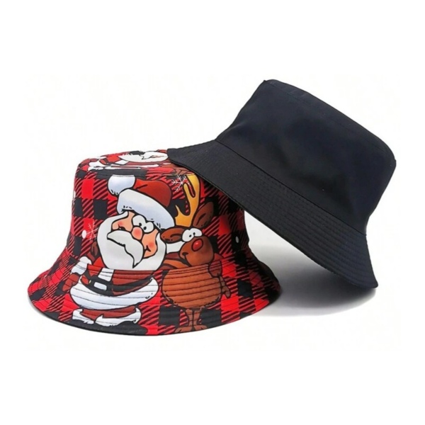 Bucket Hat Xmas Reversible Reversible Hat