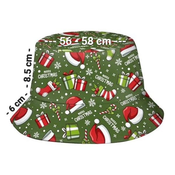 Bucket Hat Xmas Size christmas hat