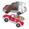 Christmas Car Candy Tin Gift Box Open