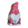 Christmas Metal Tin Containers Gnome holding Mug Gift Tin
