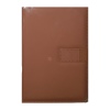 Notebook A5 Solid Citrine Brown Notebook