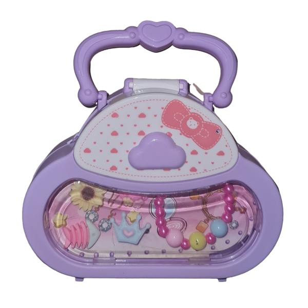 Play Jewelry Set with Purple Handbag and White Top