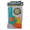Soft Bullet Pistol Toy Set Aque Green toy gun