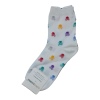 Socks Skull and Bones Unisex White