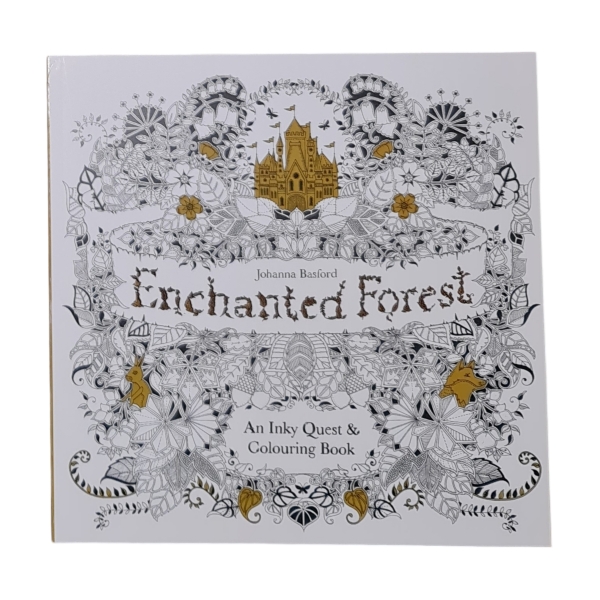 Colouring Books - 24 pages - Enchanted Forest Adult Coloring Book