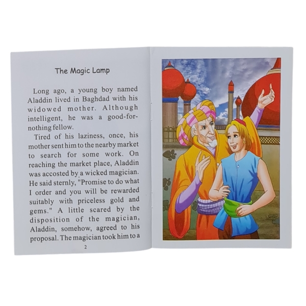 Mini Fairy Tale Book - The Magic Lamp 2