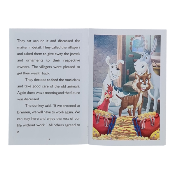 Mini Fairy Tale Book - The Musicians of Bremen (2)