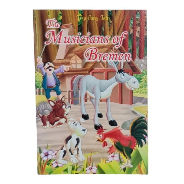 Mini Fairy Tale Book - The Musicians of Bremen Kids storybook