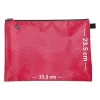 A4 Zipper Bag Red Size A4 Waterproof Zipper Book Bag