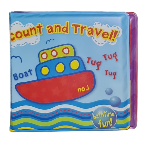 Baby Bath Book Count and Travel Baby Bath Book