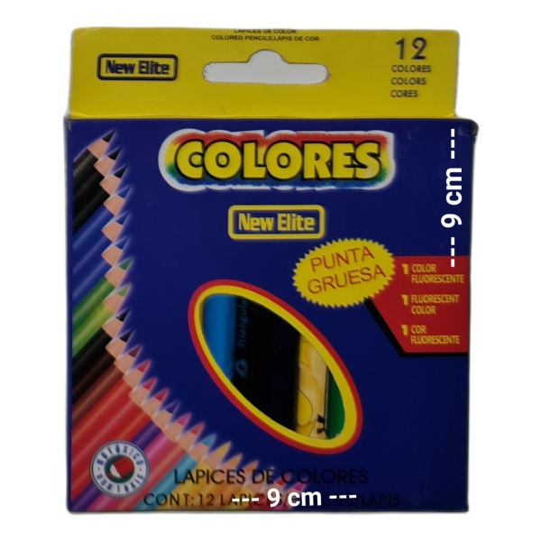 Coloured Pencils Half Size