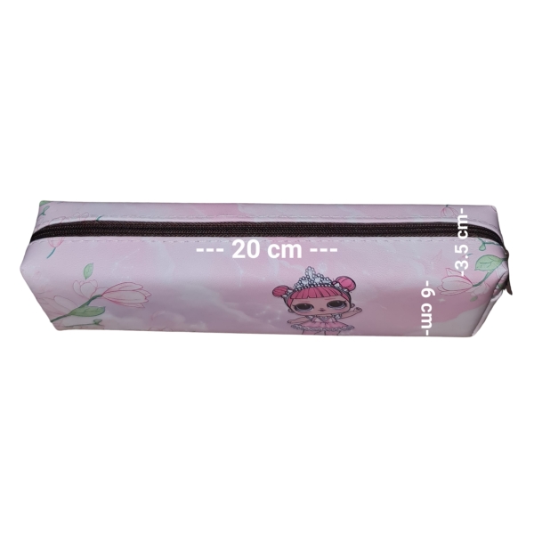 Pencil Case LOL Surprise Girl Pink Size Pencil Case