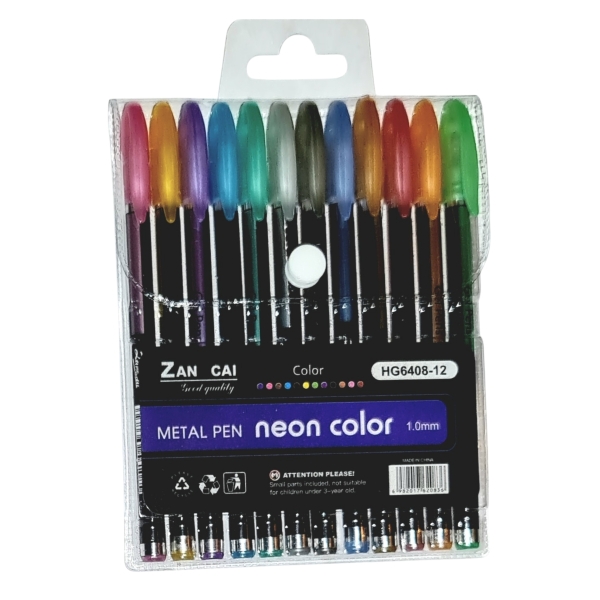 Zan Cai Metal Gel Pens