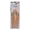 Tian Cai Pointed Tip Artist Paintbrush Set 12 pieces Size Round Pointed Tip Artist Paintbrushes