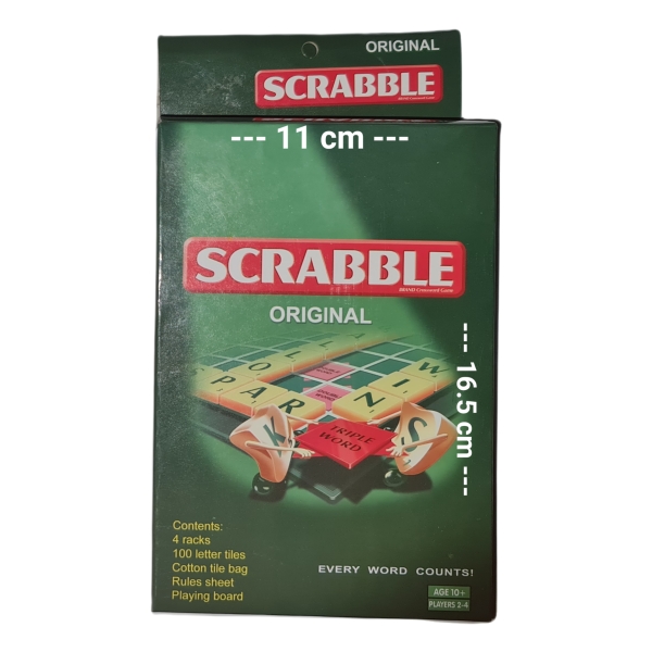 Travel Scrabble Board Game Size Travel Scrabble