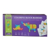 Colourful Block Buddies Wooden block play set