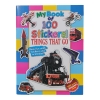 My Book of 100 Stickers Things that Go Activity Book