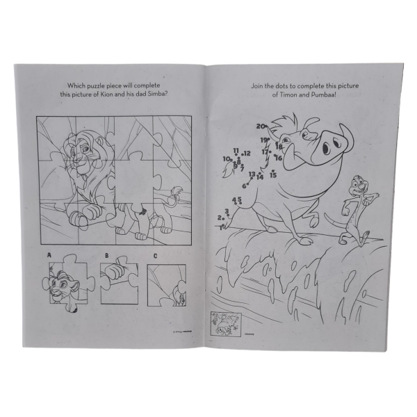 Playtime Bumper Pack Lion Guard Activity Sample