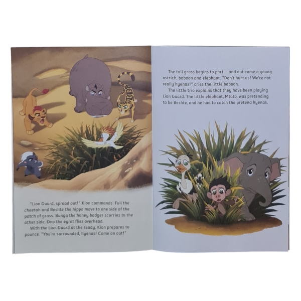 Playtime Bumper Pack Lion Guard Reading Sample