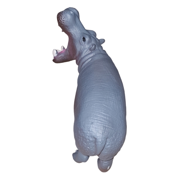 African Wild Animal Toy Hippopotamus Top