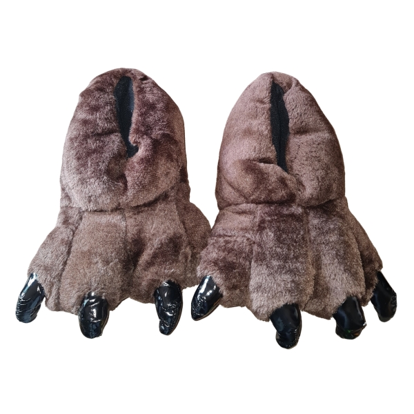 Claw Slippers Brown Slippers