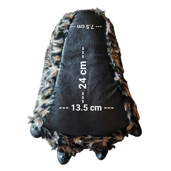 Claw Slippers Leopard Size Slippers