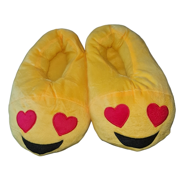 Emoji Slippers Hearts Slippers