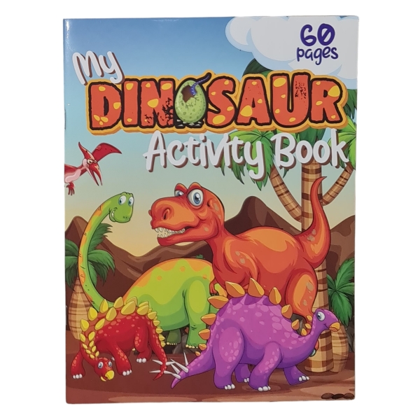 My Dinosaur Activity Book 60 pages Activity Book