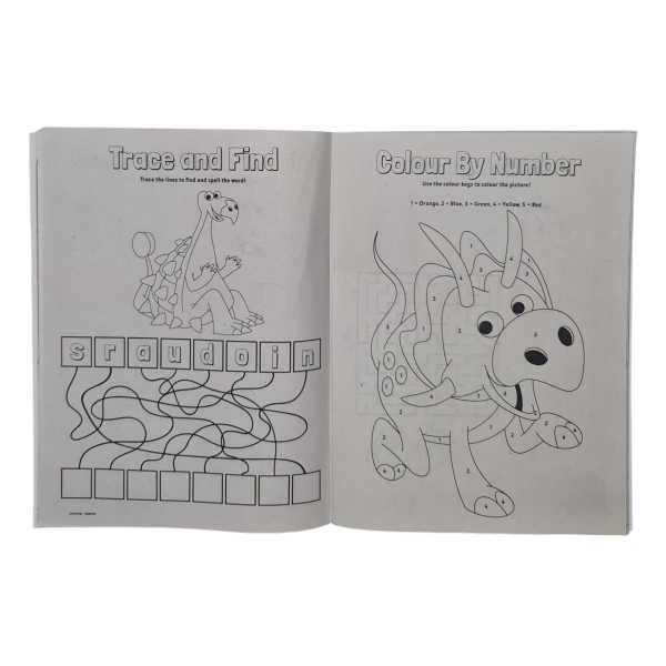 My Dinosaur Activity Book Sample 2