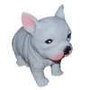 QBaBe Soft Stretchy French Bulldog Toy Grey 1 Squeezy Toy