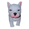 QBaBe Soft Stretchy French Bulldog Toy Grey 2