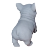 QBaBe Soft Stretchy French Bulldog Toy Grey 3