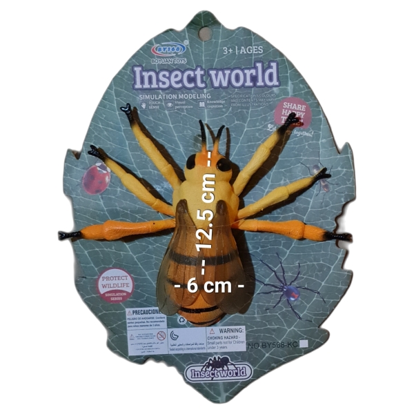 Realistic Insect Toy Bee Size