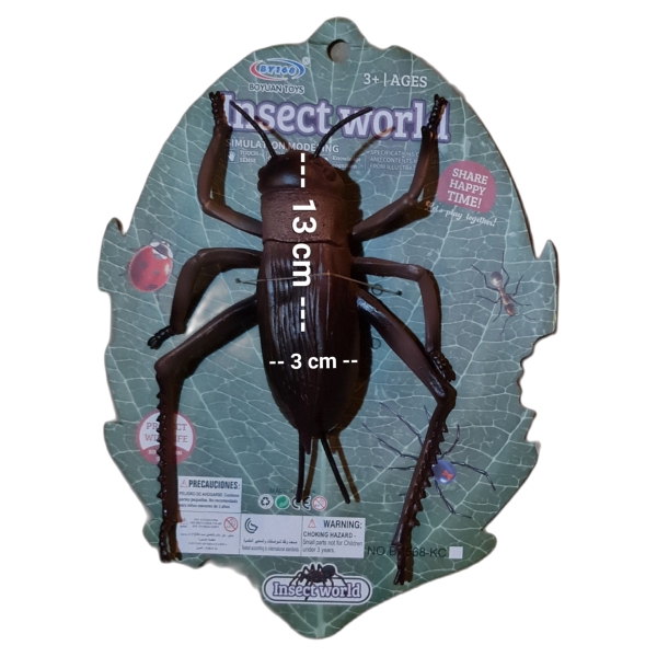 Realistic Insect Toy Cockroach Size
