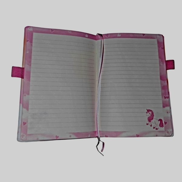 A5 Unicorn Notebook Open Unicorn Notebook