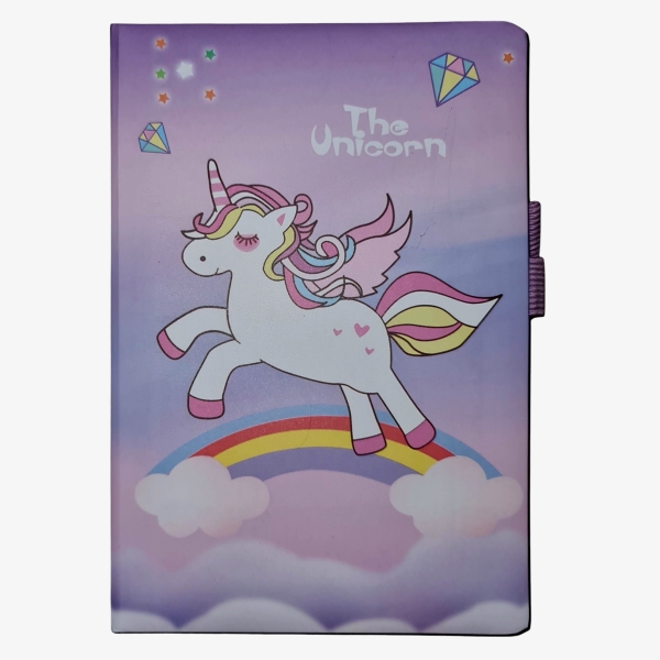 A5 Unicorn Notebook Rainbow with Wings Unicorn Notebook